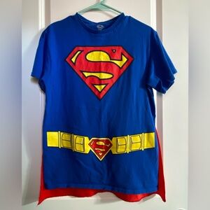Superman Shirt with Removable Cape